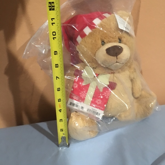 Gund Holiday Santa Teddy Bear Super Plush Soft Limited Edition Stuffed Animal - Picture 7 of 8